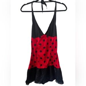 Lady Bug Halter Dress
